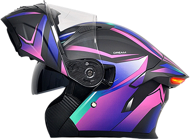Casque rabattable