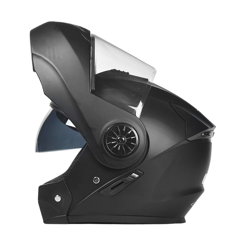 Casque de moto rabattable à double visière 106