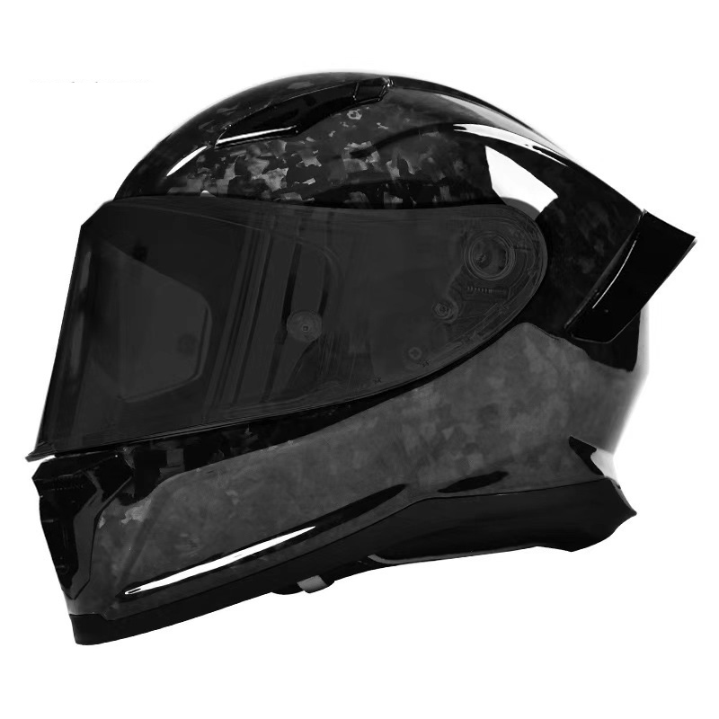 Casque de moto en fibre de carbone MT30 Casco Moto DOT Casque intégral
