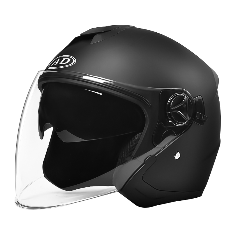 Casque de moto ouvert 668 Casque de motocross à double visière