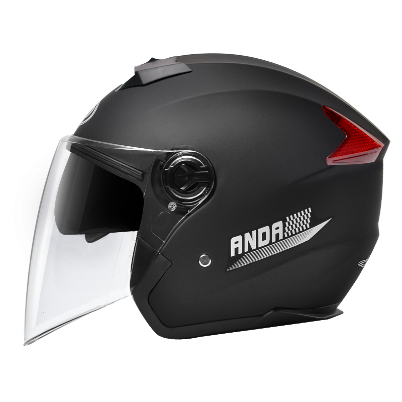 Casque de moto à double visière et face ouverte 719 Casque de motocross