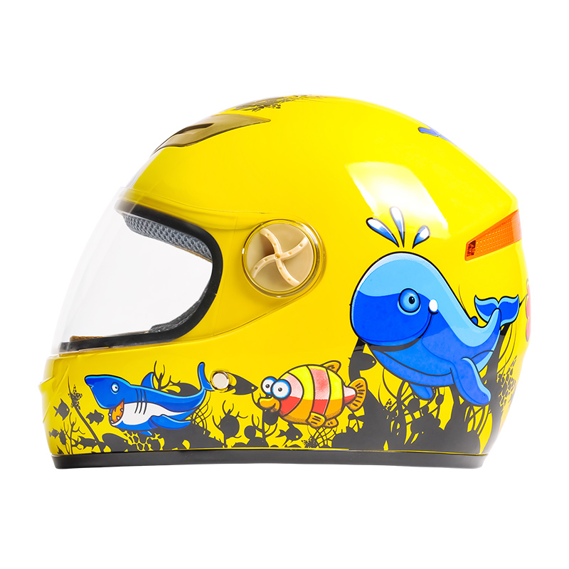 Casque de moto pour enfants 501 ABS à motif dessin animé pour motocross