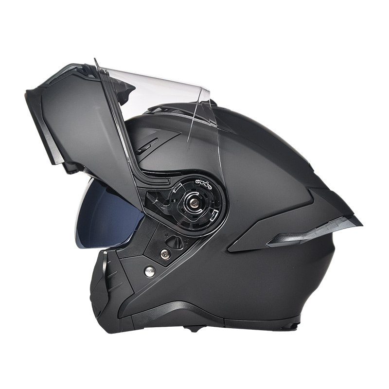 LP001 casque de moto rabattable à Double visière casque modulaire de Motocross